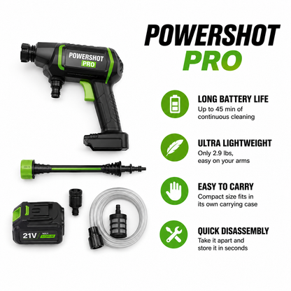 PowerShot Pro Cordless Pressure Washer